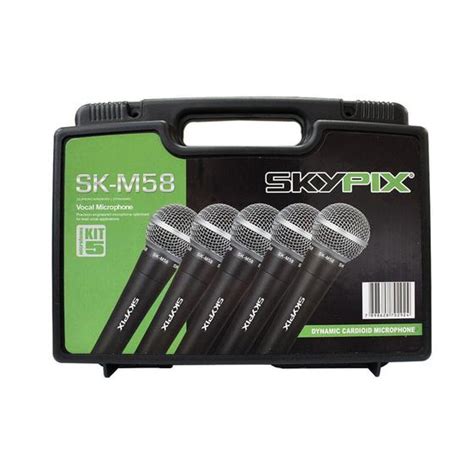 Kit Microfones Din Micos De M O Skypix Sk Bm Microfone