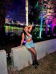 Amazon MakeMeChic Women S 3 Piece Swimsuits Snakeskin High Cut Bikini Set With Beach Skirt