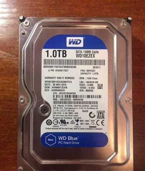 Жесткий диск wd blue 1tb | Festima.Ru – частные объявления