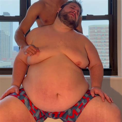 Fat Gainer Has His Tits Played With ThisVid