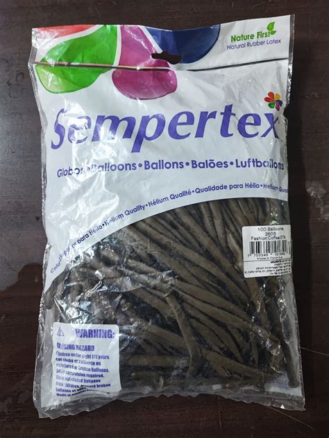 נקניק 260 פסטל צבע: קפה sempertex-100PCS – אטרקשיינס | יבואן מתנות ...