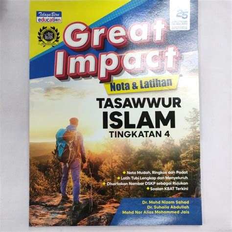 GREAT IMPACT TASAWWUR ISLAM Tingkatan 4 Nota Dan Latihan Shopee