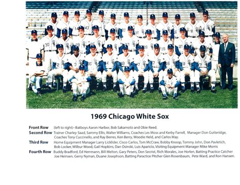 Chicago White Sox Team X Photo Held Wood Baseball Illinois Hof