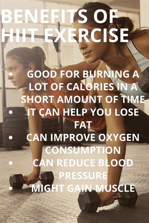 benefits of HIIT exercise | Hiit benefits, Hiit workout, Hiit