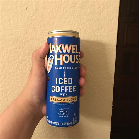 Maxwell House Iced Coffee W Cream And Sugar Rtofizzornottofizz