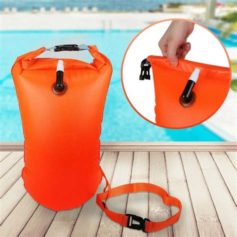 Cheap Safety Swim Buoy Air Dry Bag Open Water Swim Swimming Accessories