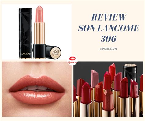Review Son Lancome 306 Vintage Ruby Nude Ấm Mới Lạ