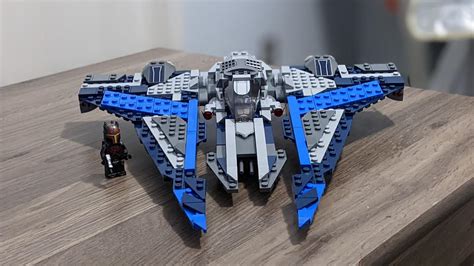 Mandalorian starfighter finished. : r/lego