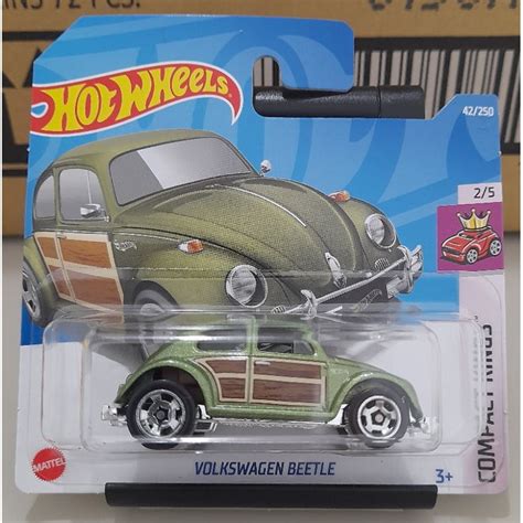 Hot Wheels Volkswagen Beetle Fusca Verde Shopee Brasil