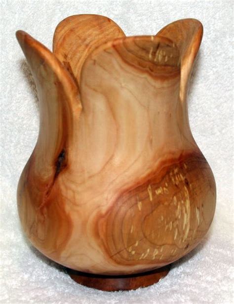 Arts And Crafts Willow Vase Woodturning Woodturnings Turning