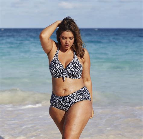 Plus Size Bademode Bikini Werbung Von Swimsuitforall Mit Denise Bidot Welt
