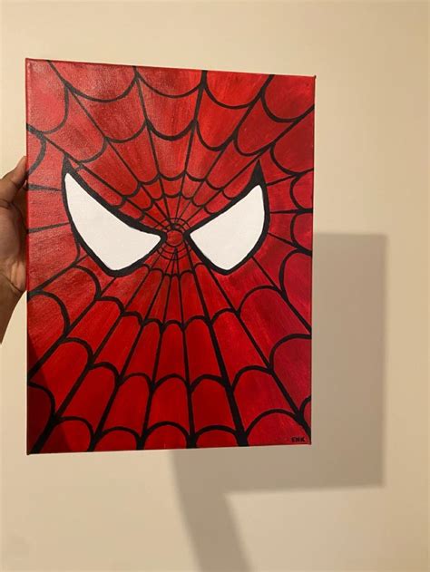 Pin by Veronica Herrera on Cumple 3 años Spiderman painting Small