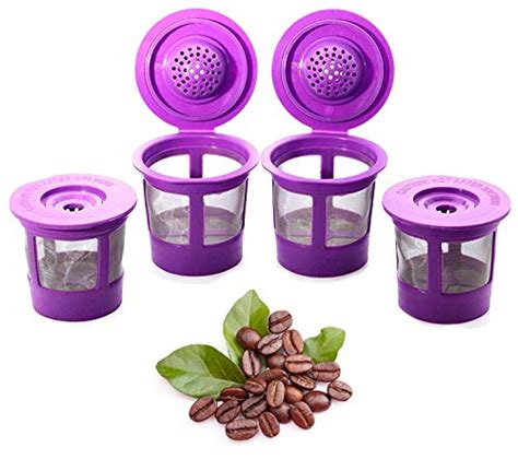 4 Pack Reusable K Cups Coffee Filter Pod for Keurig | Escape Waste