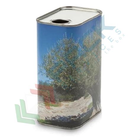 Lattina olio 1 Lt Ø 32 mm anonimo con albero