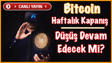 Bitcoin Haftal K Kapan Btc Eth Canli Tekn K Anal Z B Tco N Son