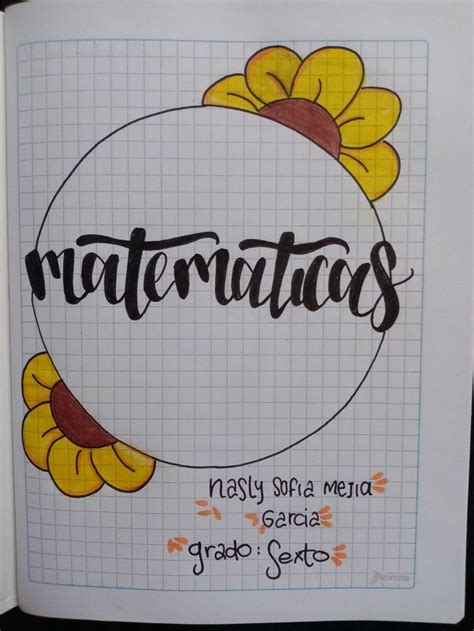 Marcado de cuaderno de matemáticas Cuadernos de matemáticas Portadas