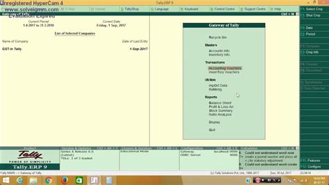 How To Record Cash Expenses Under Gst In Tally Reverse Charge Youtube