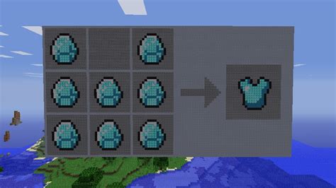 How To Craft A Diamond Chestplate Minecraft Map