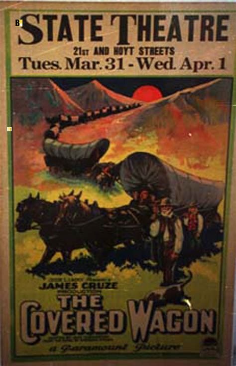 Covered Wagon The Movie Poster The Covered Wagon Movie Poster