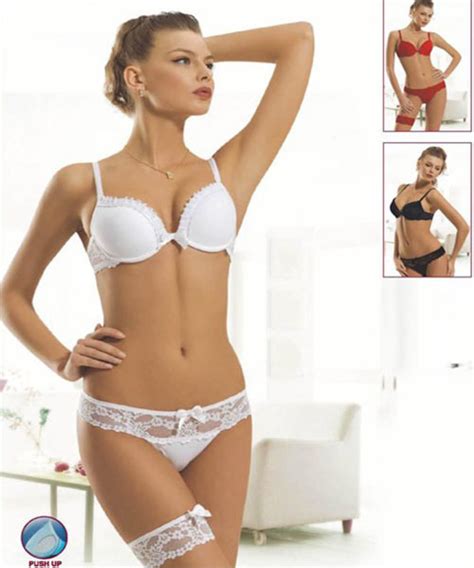 White Lace Bra Brief Set Lady Lingerie Set Underwear Women Underwear And Sexy Bra Price