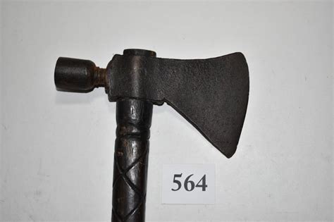 Lot Iron Pipe Tomahawk