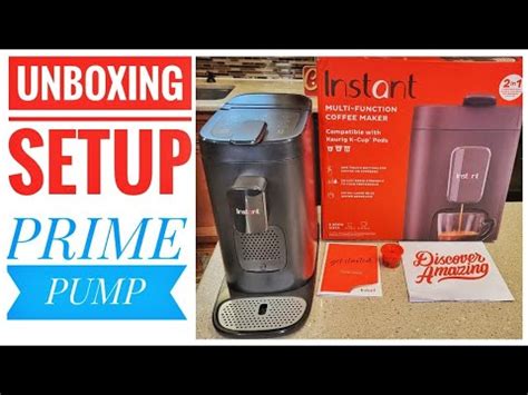 Setup Instant In Multi Function K Cup Coffee Maker Espresso