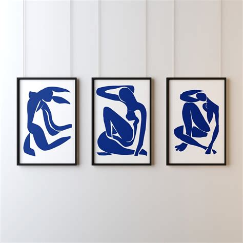 Henri Matisse Blue Nude Set Of Art Prints High Quality Prints Etsy