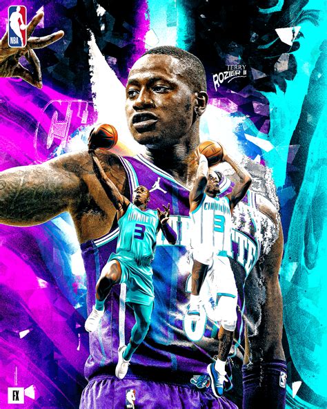 Terry Rozier Ii Charlotte Hornets Behance