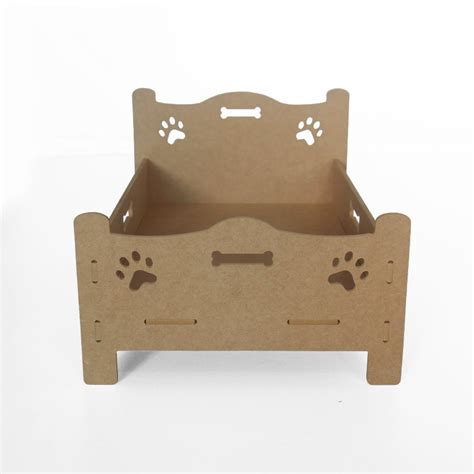 Caminha Para Pet Lady Cachorro Gato Em Mdf Cr Brinde Almofada Suede