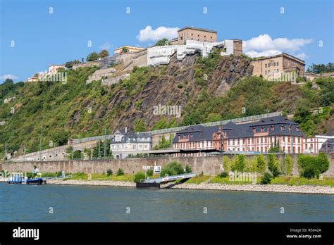 koblenz castle  res stock photography  images alamy