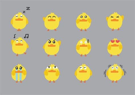 Duck Emoji Vector Art, Icons, and Graphics for Free Download