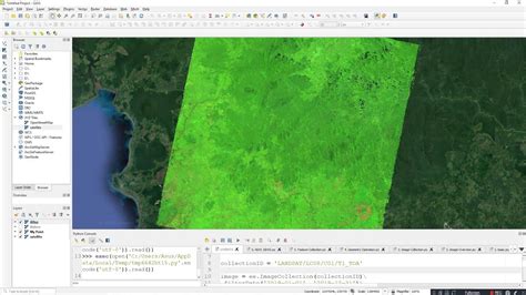 QGIS Tutorial Google Earth Engine Plugin 7 Landsat 8 Cloud Masking