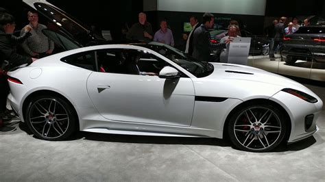 White Jaguar F Type Ny Auto Show Youtube