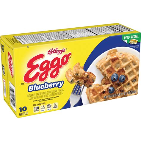 Kellogg S Eggo Blueberry Waffles SmartLabel