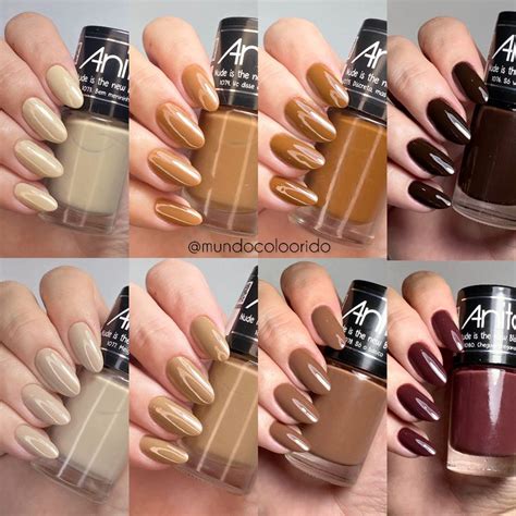 Esmalte Anita Cole O Nude Is The New Black Escolhas Suas Cores Shopee Brasil Nails Nail