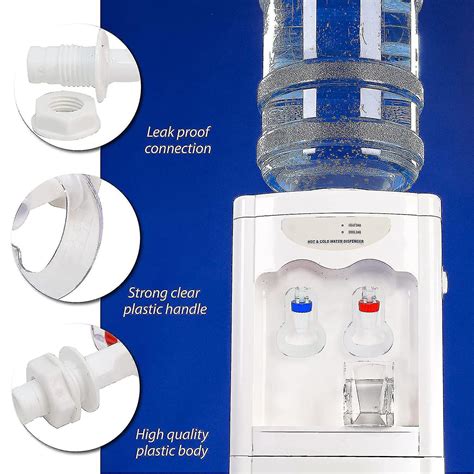 Water Dispenser Replacement Push Faucet Cold And Hot Water Spigot Blue And Red Pack Fruugo Uk