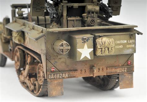 MY Mini WORLD 61 M16 Half Track U S A WWII TAMIYA 1 35