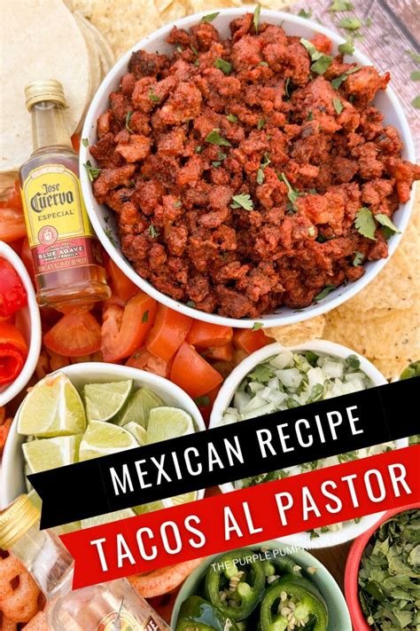 Homemade Mexican Style Tacos Al Pastor Recipe Pork Tacos