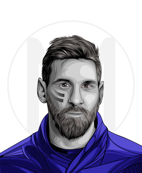 Pencil Sketch of Messi: Capturing the Essence of a Football Legend