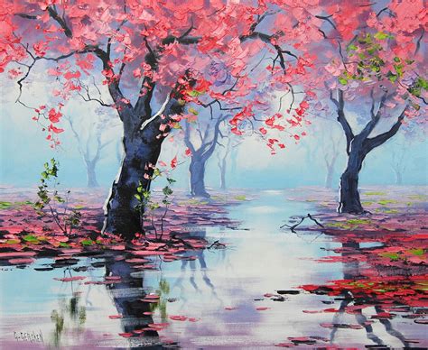 spring blossom reflections  artsaus  deviantart