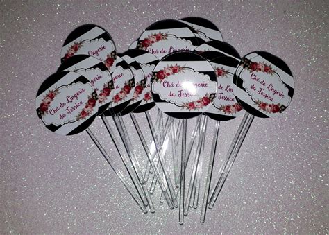 Topper de Docinhos Chá de Lingerie Elo7 Produtos Especiais