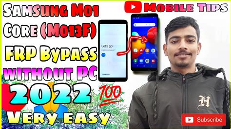 Samsung M01 Core M013F Frp Bypass Samsung M01 Core Frp Unlock