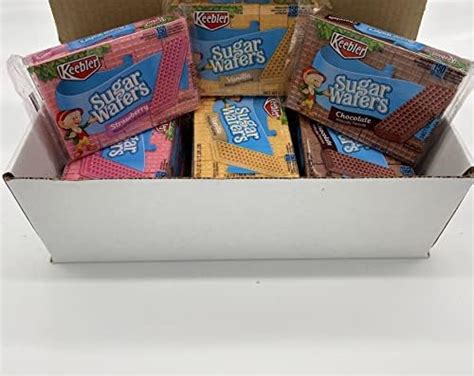 Keebler Wafers Variety Pack Of 12 Strawberry Vanilla Chocolate