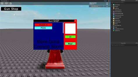 Roblox Studio Gun