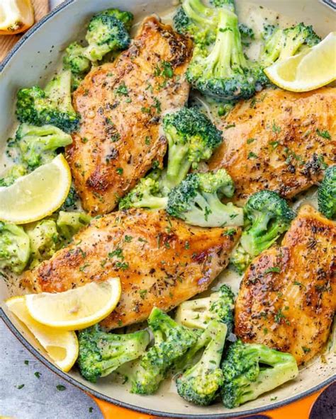 Juicy Creamy Chicken And Broccoli Healthy Fitness Meals