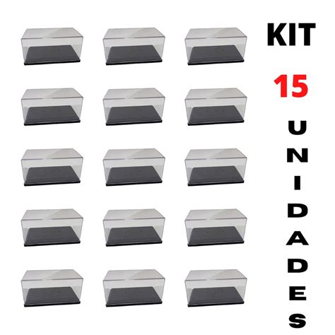 Caixa Acrilica Kit Unidades Ideal Para Miniaturas Hot Wheels