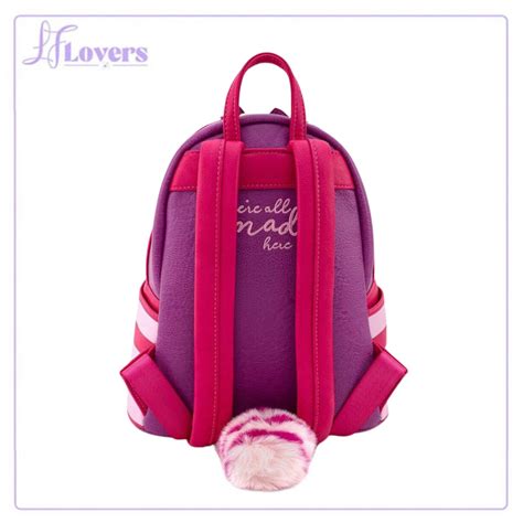 Loungefly Disney Alice In Wonderland Cheshire Cat Cosplay Mini Backpack