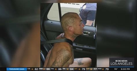 Half Naked Burglar Arrested Once Again For Another Break In CBS Los Angeles