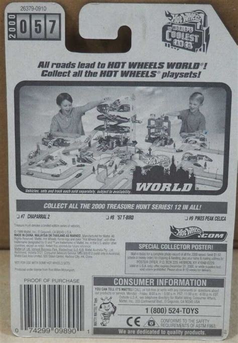 Hot Wheels Pikes Peak Celica Treasure Hunt Mainline Treasure Hunt Series