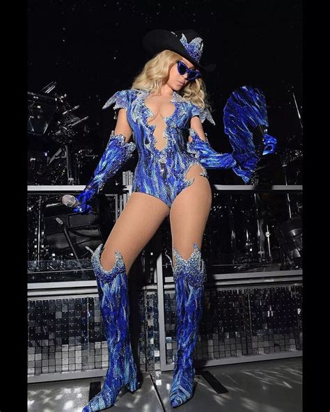 Inside Beyonc S Most Daring Tour Outfits From Nude Bodysuits To Dress Made Of Diamonds The Mirror